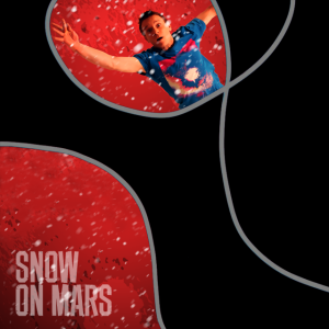 snow on mars